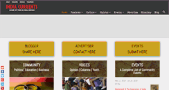 Desktop Screenshot of indiacurrents.com
